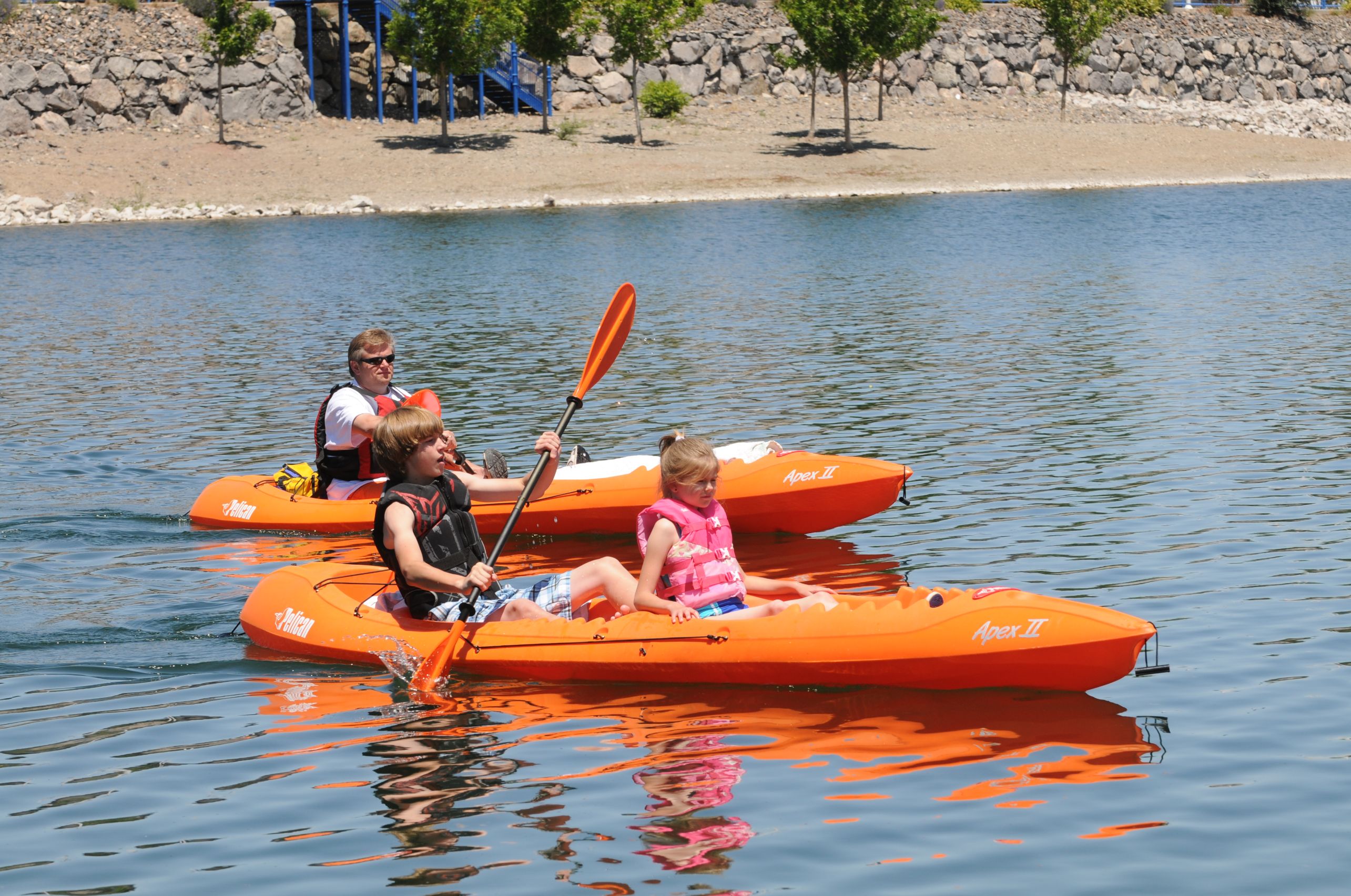 Kayaking at the Sparks Marina